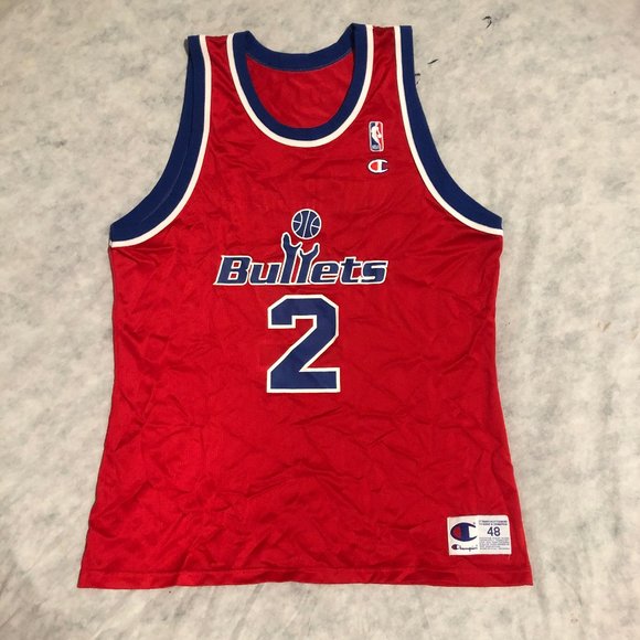 chris webber washington bullets jersey